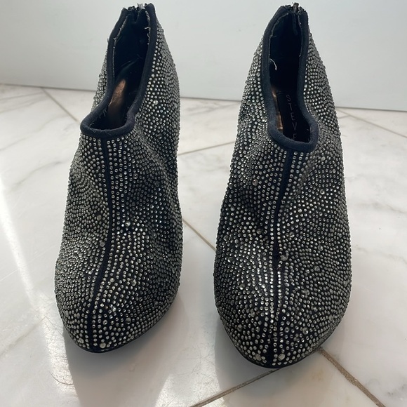 STEVEN by Steve Madden rhinestone ankle booties size 7 - Picture 2 of 8